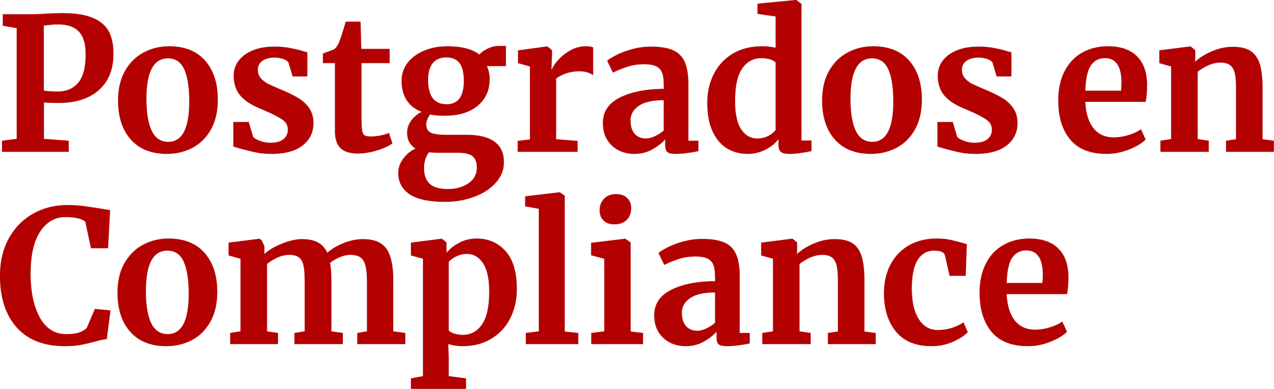 LOGO Postgrados en Compliance